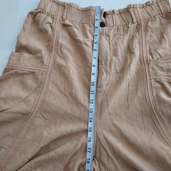 Urban Outfitters Isla Slouchy Linen Blend Jogger Pants Size XL - Picture 6 of 9